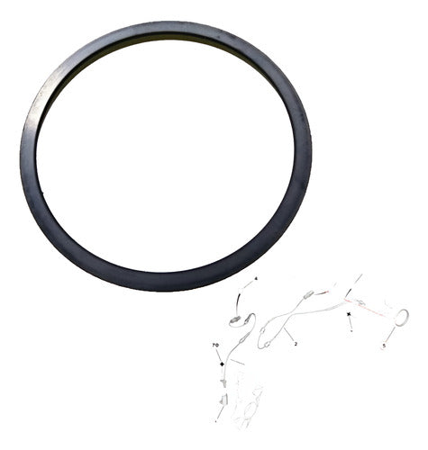Sensor Captor Anillo Abs Trasero Peugeot/citroen/partner/307