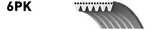 Correa Alternador Peugeot/citoen 208 1.4/307 1.6/301/c-elyce