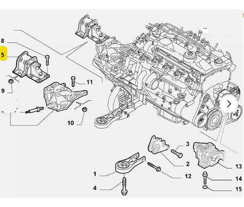 Soporte Motor Izq Peugeot/citroen Jumper 2.0/ Fiat Ducato