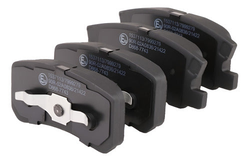 Pastillas De Freno Traseras Peugeot / Citroen 4008 / C4