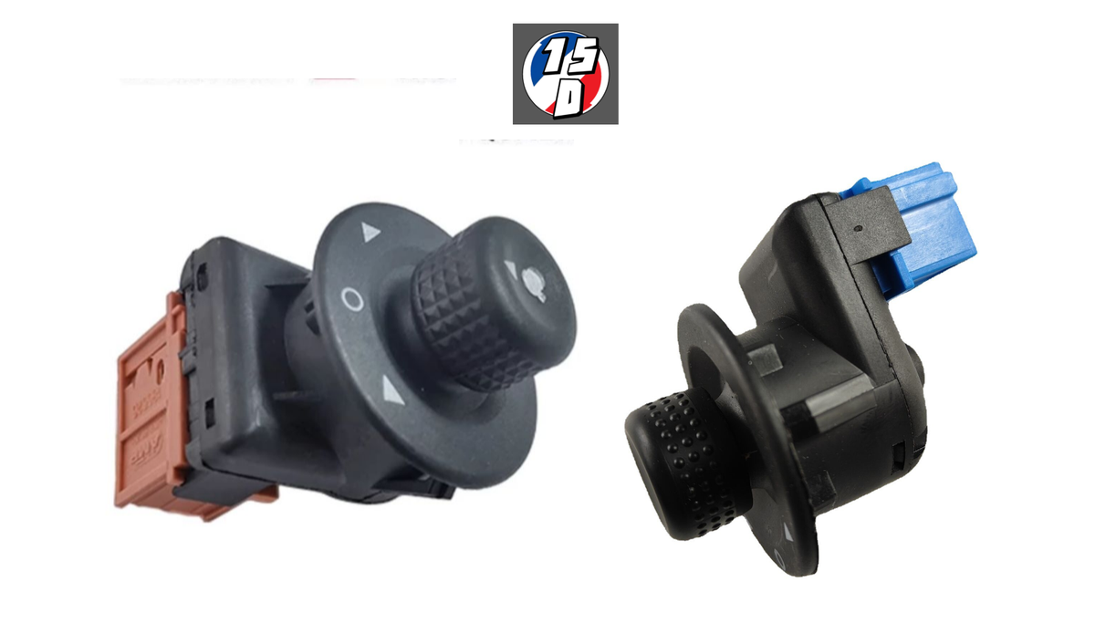 Tecla Interruptor Control Espejo Retrovisor Eléctrico para Peugeot Partner y Citroën Berlingo OEM 6554KS