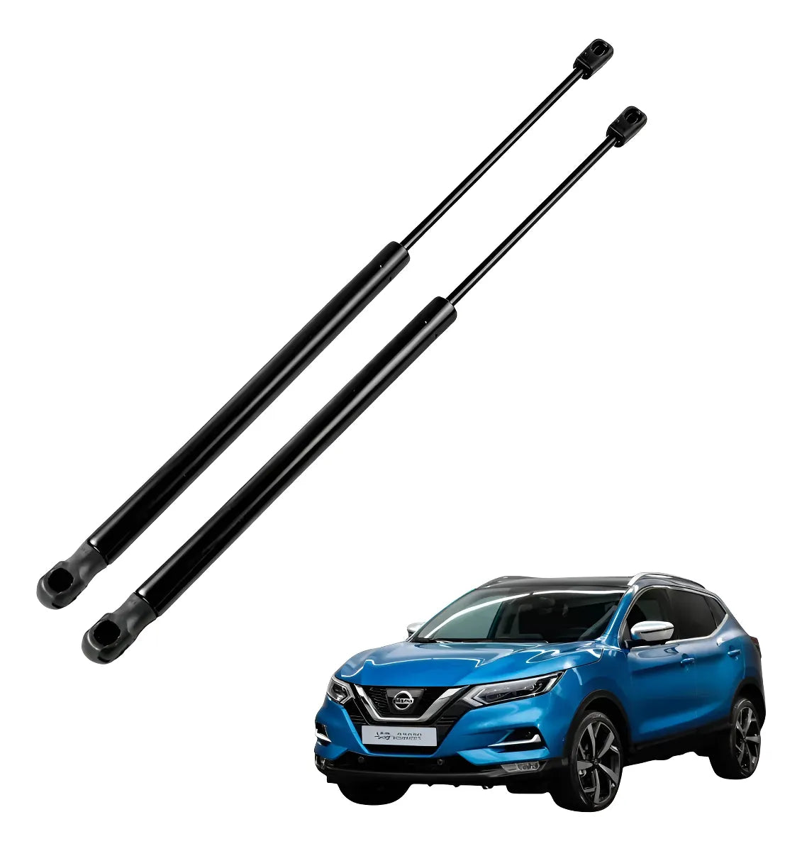 Amortiguador Portalon Para Nissan Qashqai J11 14-18 Par